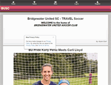 Tablet Screenshot of bridgewaterunited.com
